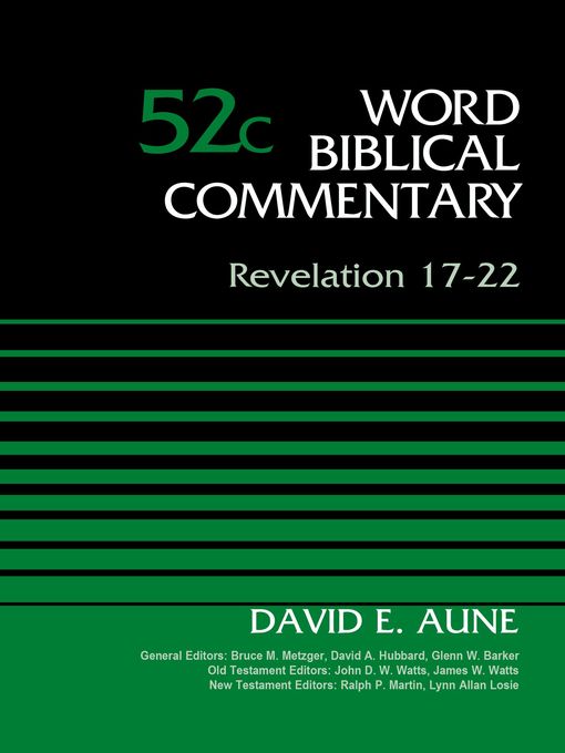 Title details for Revelation 17-22, Volume 52C by Dr. David Aune - Available